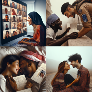 An inspiring photography of young couples maintaining strong emotional connections despite the distance in their wanderlove relationships.