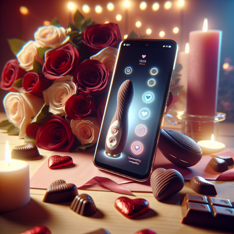 Photography of innovative and connected sex toys for a steamy Valentine's Day night!