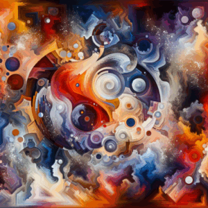 A sensual, artistic depiction of female pleasure and exploration in a tasteful and abstract way, focusing on intimacy and subtlety without explicit content.